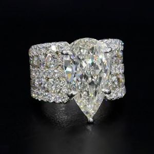 Multi Row Diamond Rings