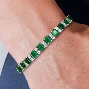 Emerald Tennis Bracelet