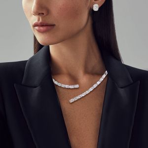 Elegance Open Design Necklace & Earrings Set