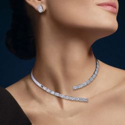 Elegance Open Design Necklace & Earrings Set